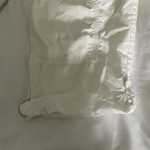 Jacob connexion cargo shorts, creme white, 100% coton - Picture 3 of 7